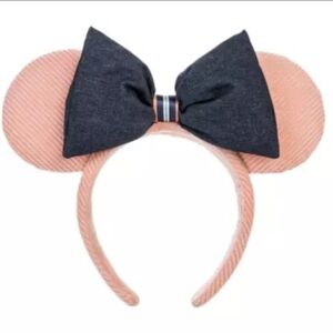 Minnie Mouse Ear Headband for Adults – Denim and Corduroy